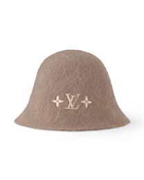 Not for sale: Louis Vuitton LV Fluffy Hat Apricot