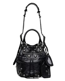 Balenciaga Le Cagole Small Bucket Bag Black