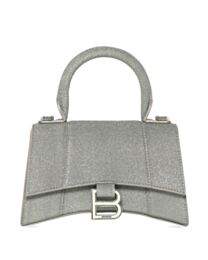 Balenciaga Hourglass XS Handbag In Glitter Material 