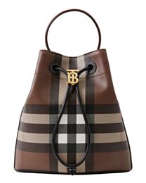 Burberry Small TB Bucket Bag Coffee