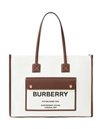 Burberry Small Freya Tote Bag Coffee