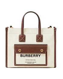 Burberry Mini Freya Tote Bag Coffee