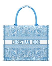 Christian Dior Medium Dior Book Tote M1286 Blue
