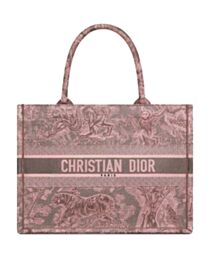 Christian Dior Medium Dior Book Tote Pink