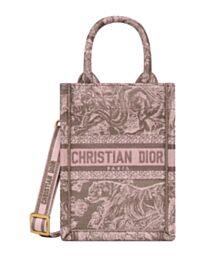 Christian Dior Mini Dioriviera Dior Book Tote Phone Bag Pink