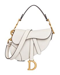 Christian Dior Mini Saddle Bag With Strap 