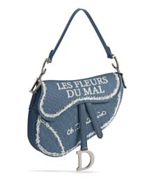 Christian Dior Saddlebag M0469 Blue