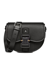 Christian Dior Gallop Messenger Bag Black