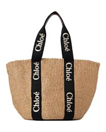 Chloe Large Woody Basket Black