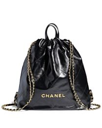 Chanel 22 Backpack AS3313 Black