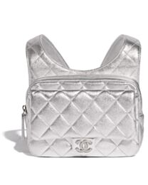 Chanel Backpack AS4621 Silver