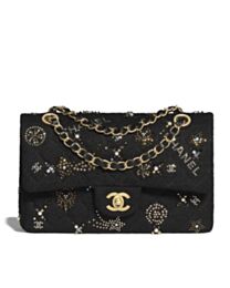 Chanel Small Classic Handbag A01113 Black