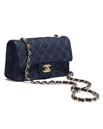 Chanel Mini Classic Handbag A69900 Dark Blue