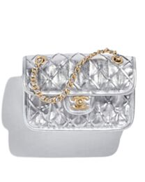 Chanel Mini Flap Bag AS4797 Silver