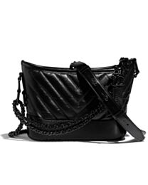 Chanel Gabrielle Small Hobo Bag A91810 Black