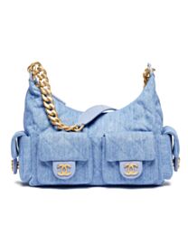 Chanel Large Hobo Bag AS5339 Blue