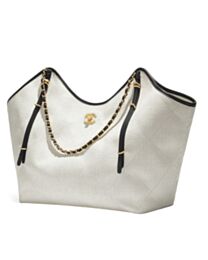 Chanel Maxi Shopping Bag AS5463 White