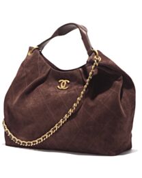 Chanel Maxi Hobo Bag AS6016 Dark Coffee