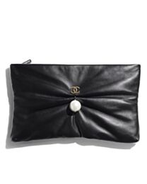Chanel Large Clutch AP4614 Black
