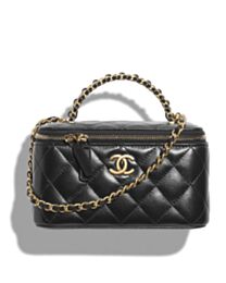 Chanel Chain Makeup Bag AP3012 Black