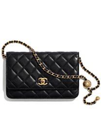 Chanel Wallet on Chain AP1450 Black