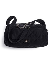 Chanel Maxi Bowling Bag AS5055 Black