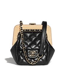 Chanel Small Clutch AS3053 Black