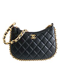 Chanel Hobo Handbag AS4378 Black