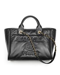 Chanel Small Shopping Bag AS3257 Black