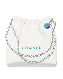 Chanel 22 Small Handbag AS3260 White
