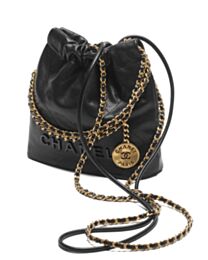 Chanel 22 Mini Handbag AS3980 Black