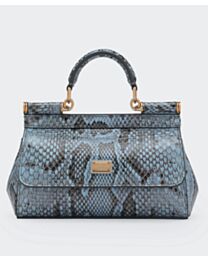 Dolce Gabbana Small Sicily Handbag Blue