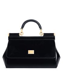 Dolce Gabbana Sicily Handbag Black