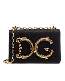 Dolce & Gabbana Lame D&G Girls Shoulder Bag 