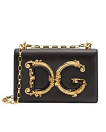 Dolce & Gabbana Nappa Leather DG Girls Shoulder Bag 