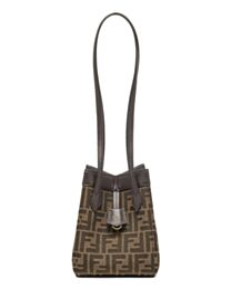 Fendi Origami Mini 8BS083 Dark Coffee