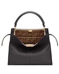 Fendi Peekaboo X-lite Medium Leather Bag 