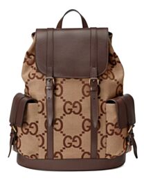 Gucci Backpack With Jumbo GG Dark Coffee