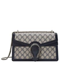 Gucci Dionysus Small GG Shoulder Bag 400249 Dark Blue