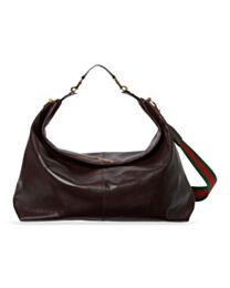Gucci Brera Series Large Crossbody Bag 864485 Dark Coffee