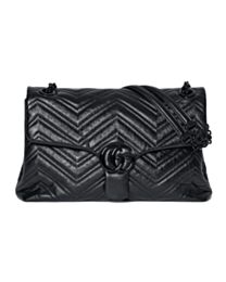 Gucci GG Marmont Medium Shoulder Bag 850676 Black