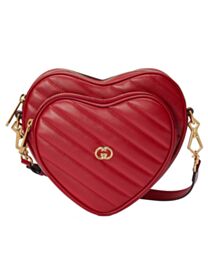 Gucci Interlocking g Mini Heart Shoulder Bag 751628 