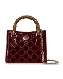 Gucci Diana Crystals Small Tote Bag 675800 Mauve