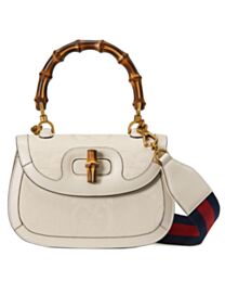 Gucci Bamboo 1947 Small Bag Cream