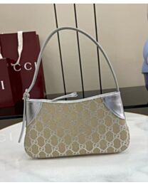 Gucci GG Emblem Series Small Shoulder Backpack 820696