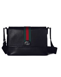 Gucci Ophidia Medium Messenger Bag Black