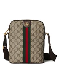 Gucci Ophidia Small Shoulder Bag Dark Coffee