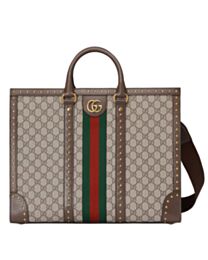 Gucci Ophidia Large Tote Bag 724665 Dark Coffee