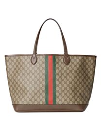 Gucci Ophidia GG Large Tote Bag 726755 Dark Coffee