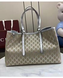 Gucci GG Emblem Large Tote Bag 815213